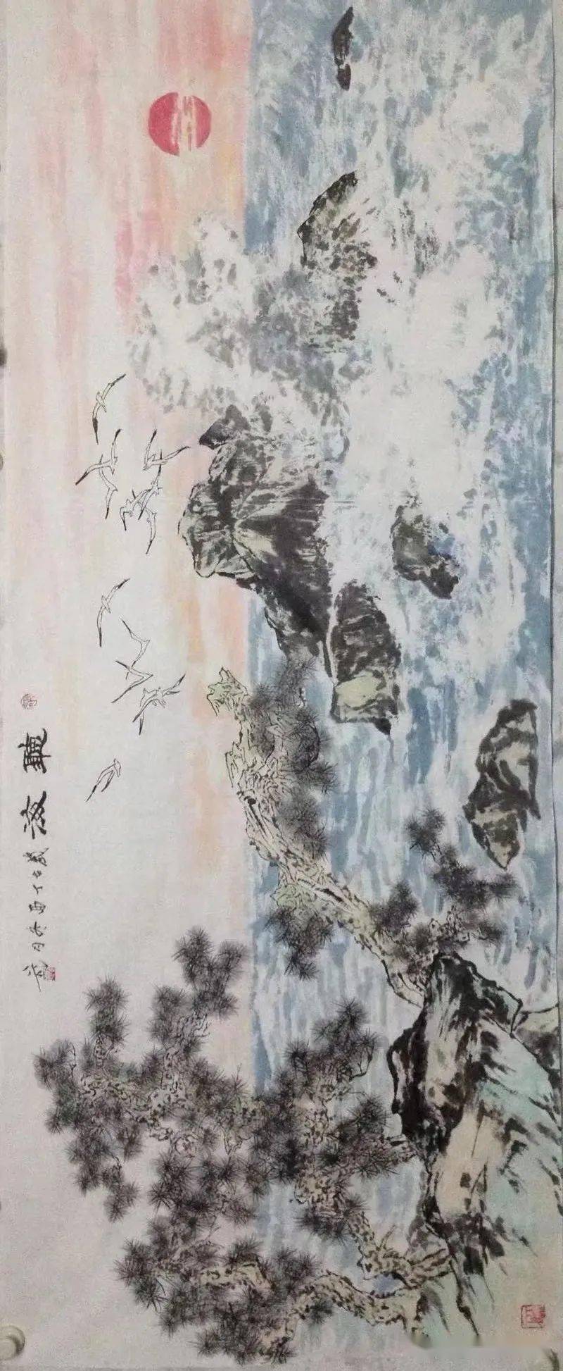 合作画家方言简介及作品欣赏--山水篇