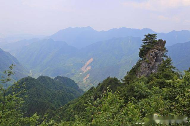 汉中汉台现代农业蓬勃发展天台山上享清凉赏美景