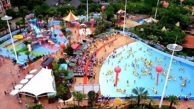 假日国旅567月河源玩水季399元入住河源客天下国际温泉酒店水上乐园万