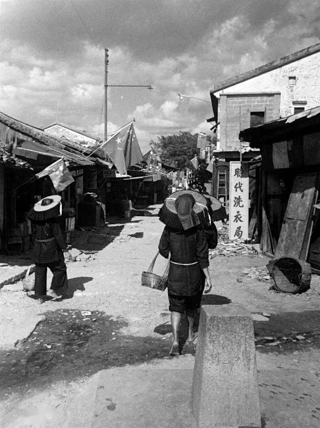 1949年,香港中英街老照片