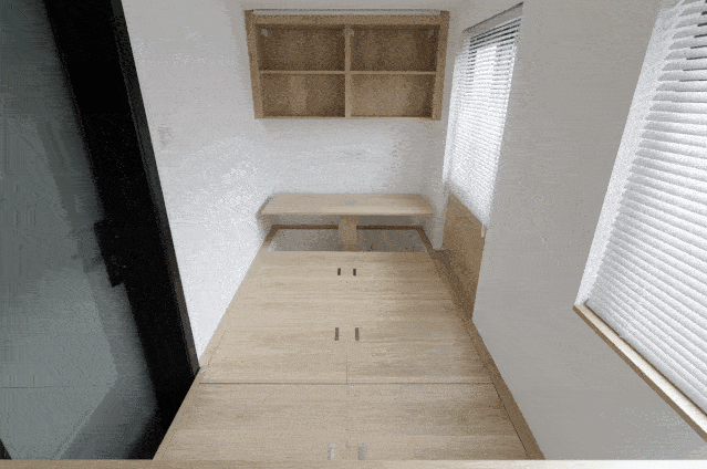 54㎡复式造出4居室,全屋的收纳空间让人震惊!_设计