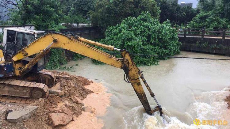 公路管理局|突发！惠阳暴雨冲垮永湖老围下桥两侧便道，正在抢修，请绕行