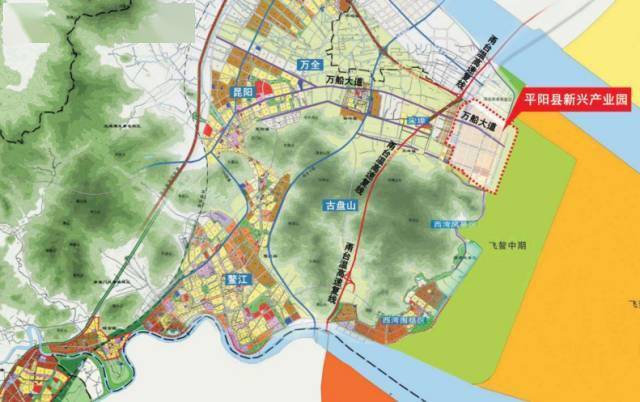 平阳规划地图