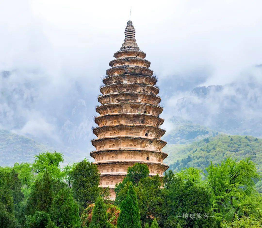 嵩岳寺塔,摄影孤城