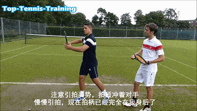 第三种,是备受新生代宠爱的新式正手.