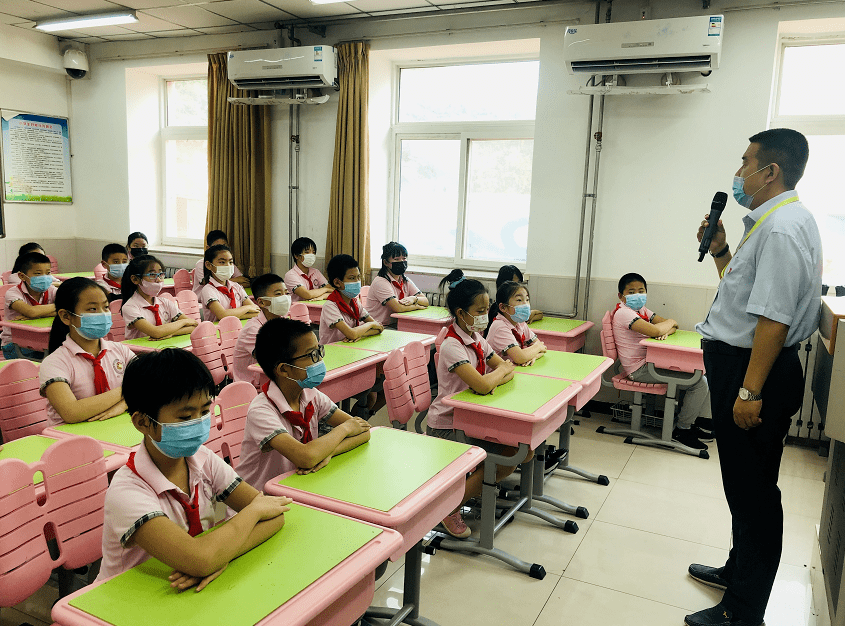 昌平小学4,5年级复课第一天!