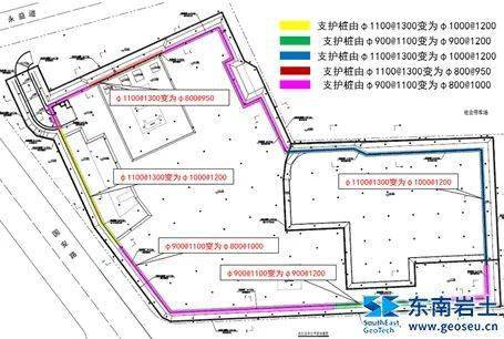 节省百万基坑支护优化设计实际案例分析