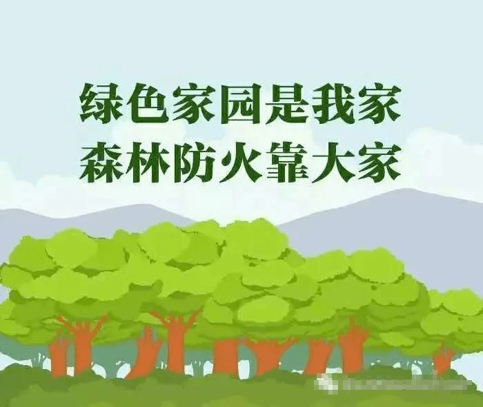 森林防火 从我做起