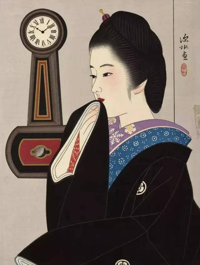 他笔下的美人图纯情似仙女,被评为日本"国宝级"画作!看完震撼