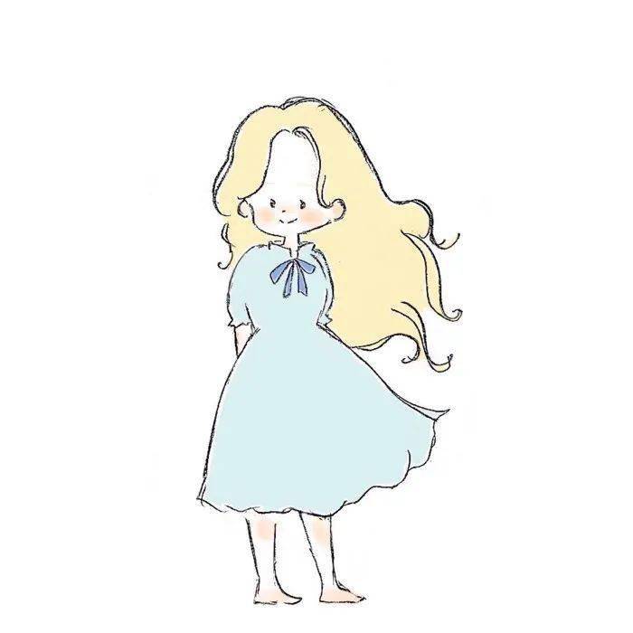 手绘头像 || 清新小仙女,文艺小女生