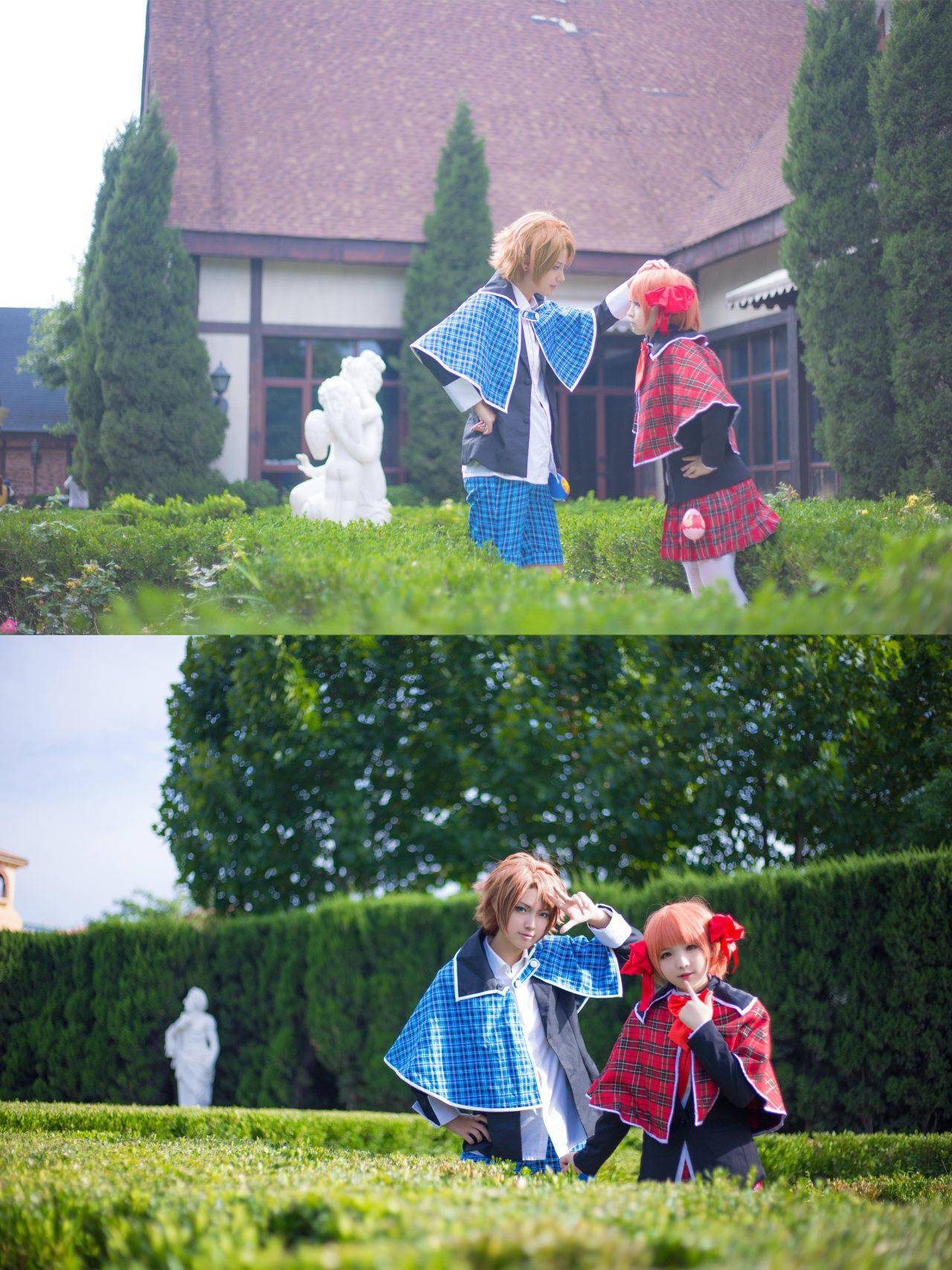 守护甜心空海x弥耶cosplay