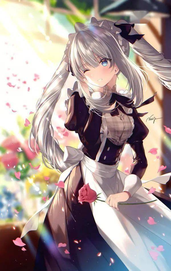 壁纸 双马尾小姐姐来啦