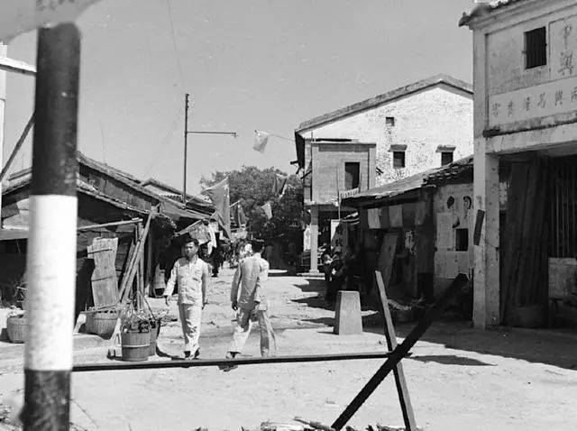 1949年,香港中英街老照片