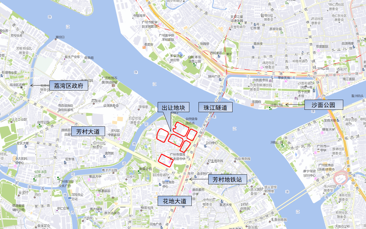 广州白鹅潭核心地块68.39亿成交