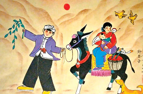 自治区文化馆开展线上年画,剪纸,农民画佳作展
