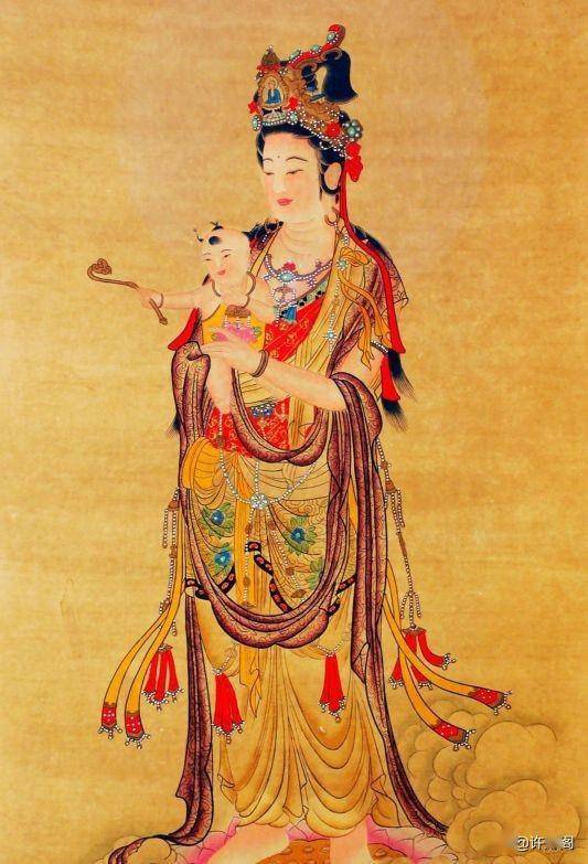 手机壁纸:南无送子观世音菩萨,好运好孕