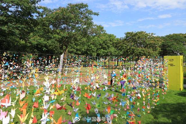 矩阵|华中农大万枚纸鹤矩阵祝福毕业生