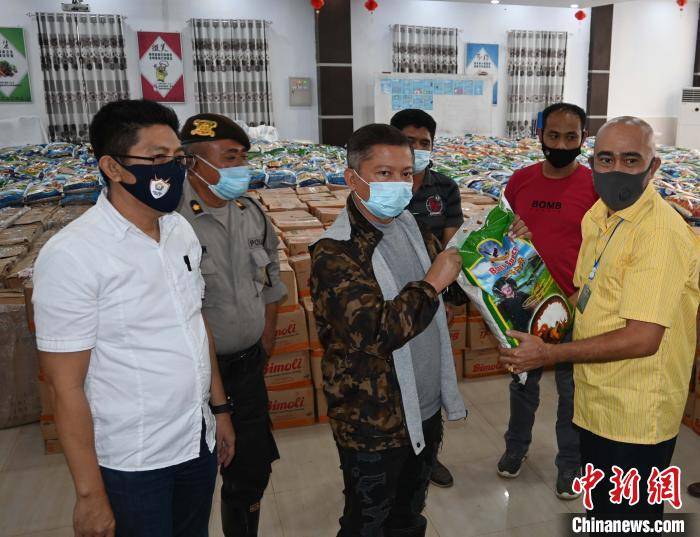 疫情|印尼中企再捐助抗“疫”物资