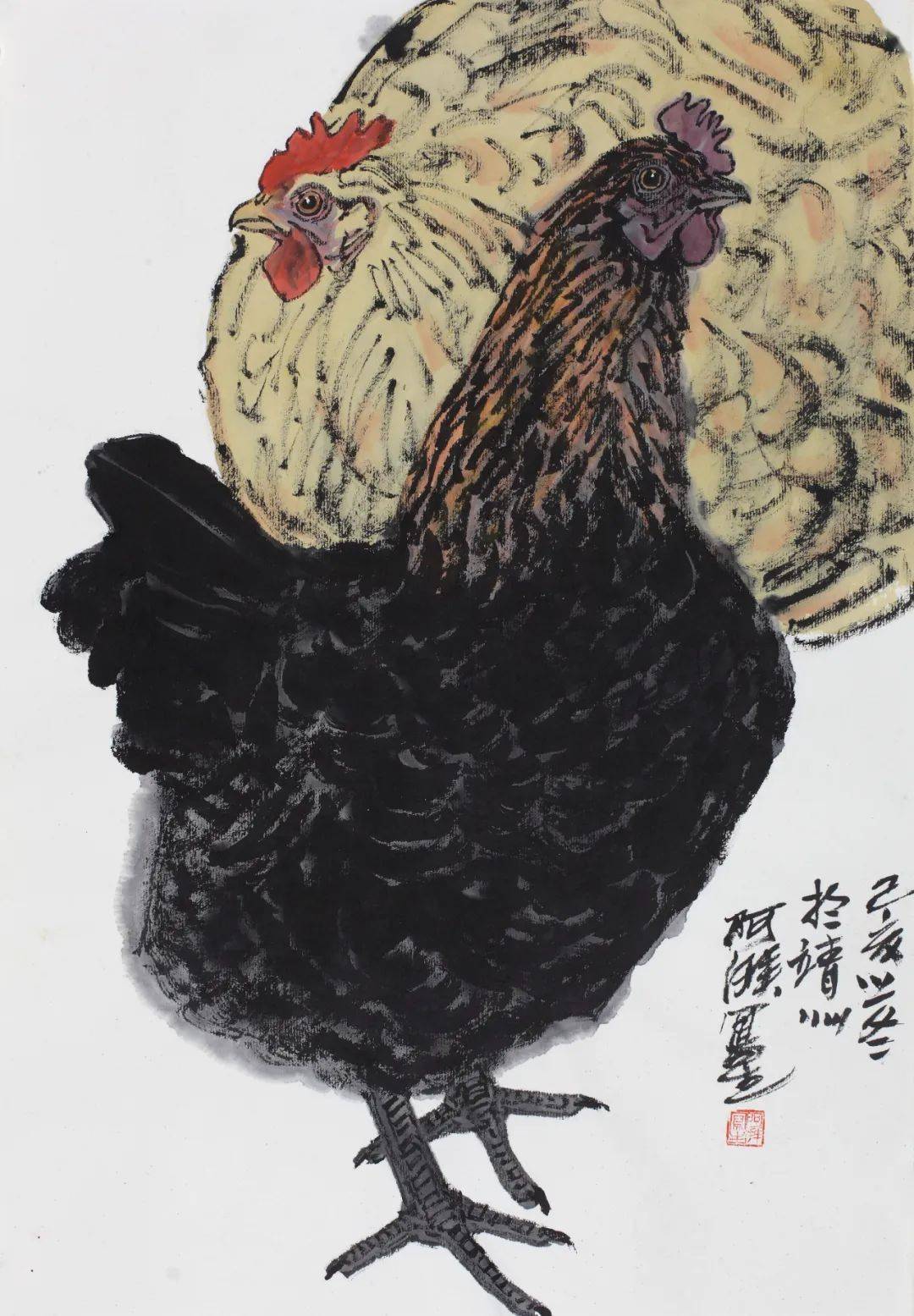 现任广州画院副院长,广东省中国画学会副秘书长,暨南大学硕士研究生