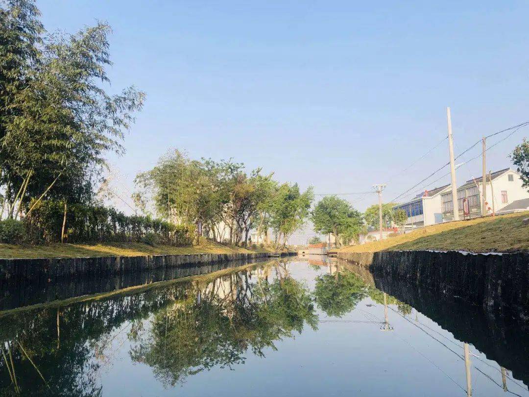 美丽河流颜巷村北塘河,低田村浜连日来,尚湖镇各村(社区)大力开展农村