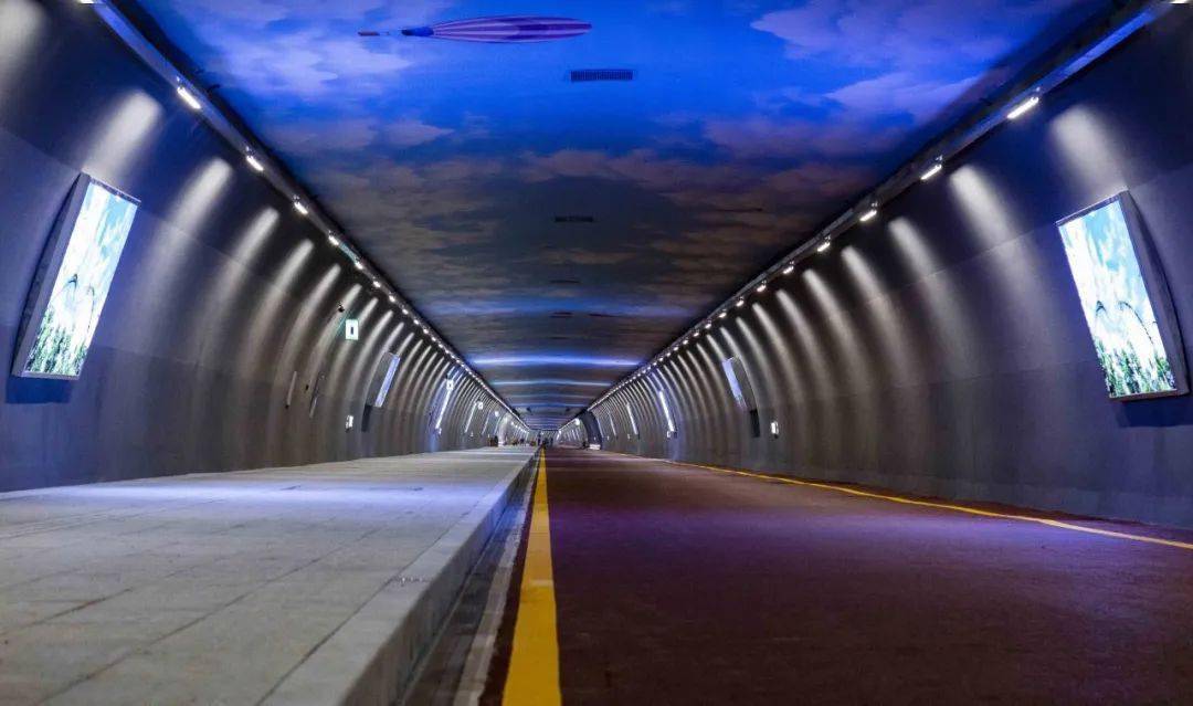 今天,板樟山新增隧道通车!国内最长的慢行隧道来了!
