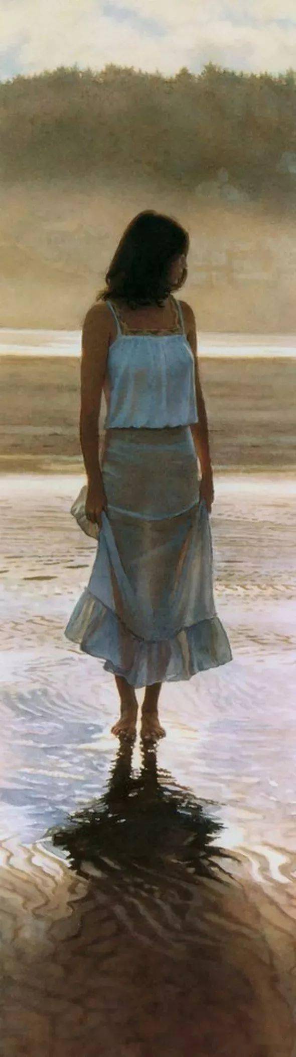 史蒂夫·汉克斯(steve hanks)水彩画