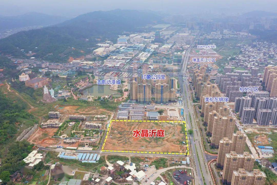 东肖"水晶沂庭"要动了,总平图原来长这样~_龙岩