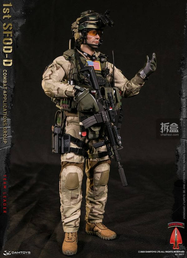 damtoys 三角洲特种部队1:6可动人偶