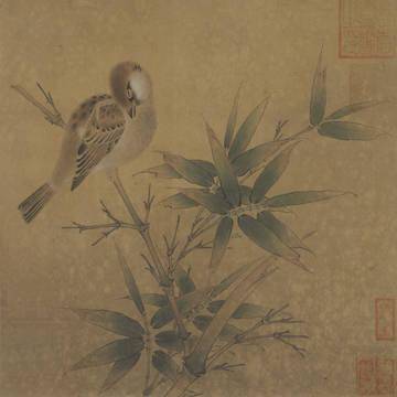 竹子简谱画_竹子画