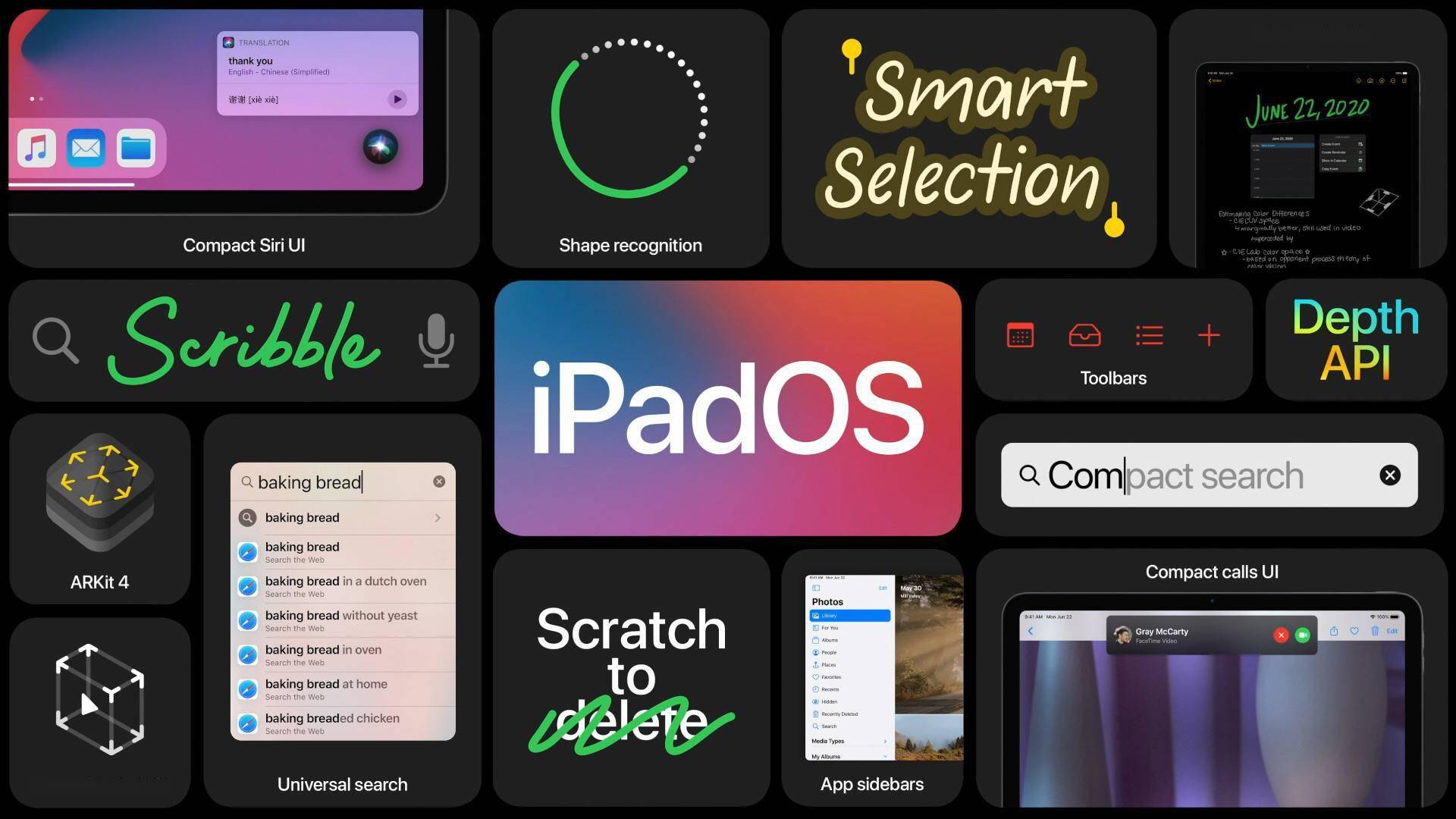 ipados 14在竖屏模式下不支持小组件
