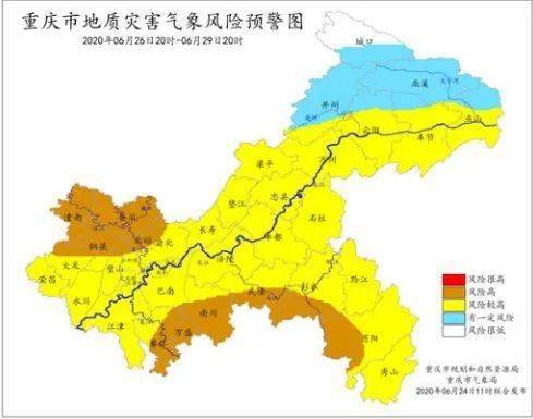 紧急通知新一轮暴雨正在赶来丰都的路上