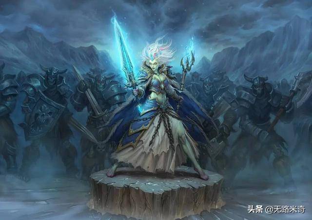 炉石传说之冰雪奇缘:冰霜女王吉安娜,更加高冷,迷人