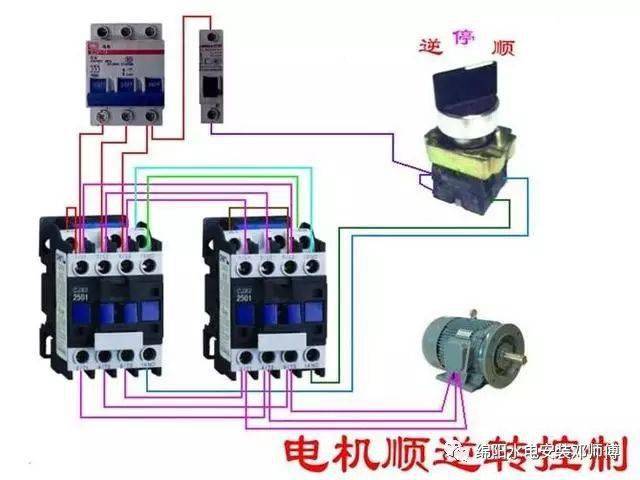 电工师傅总结的电动机控制接线电路图