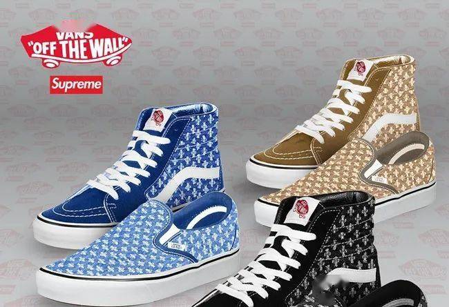 每年都要抢的联名！Supreme x Vans 实物曝光！_满印