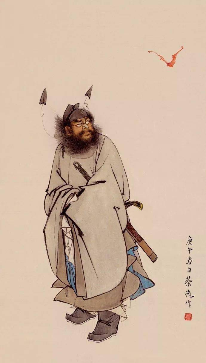 绝美线条蔡岚工笔古典人物画集