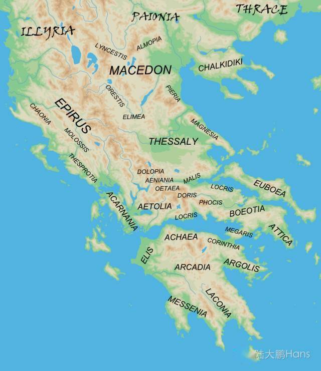 五,伊庇鲁斯(epirus ). 六,马其顿(macedon ).