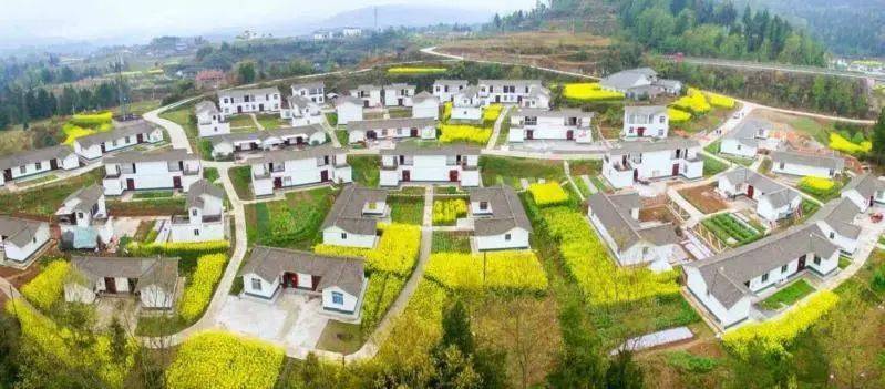 清 脱贫档案  之新居篇 江 清江镇位于巴中市区东部,距市区25 公里