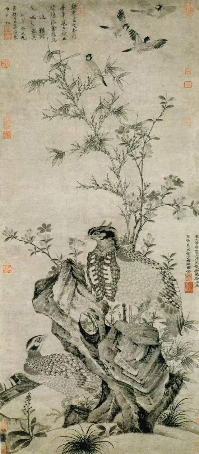 【绘画】元代花鸟画家王渊作品欣赏