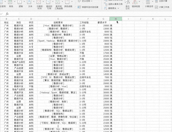 cut(df[薪资水平], bins, labels=group_names)g