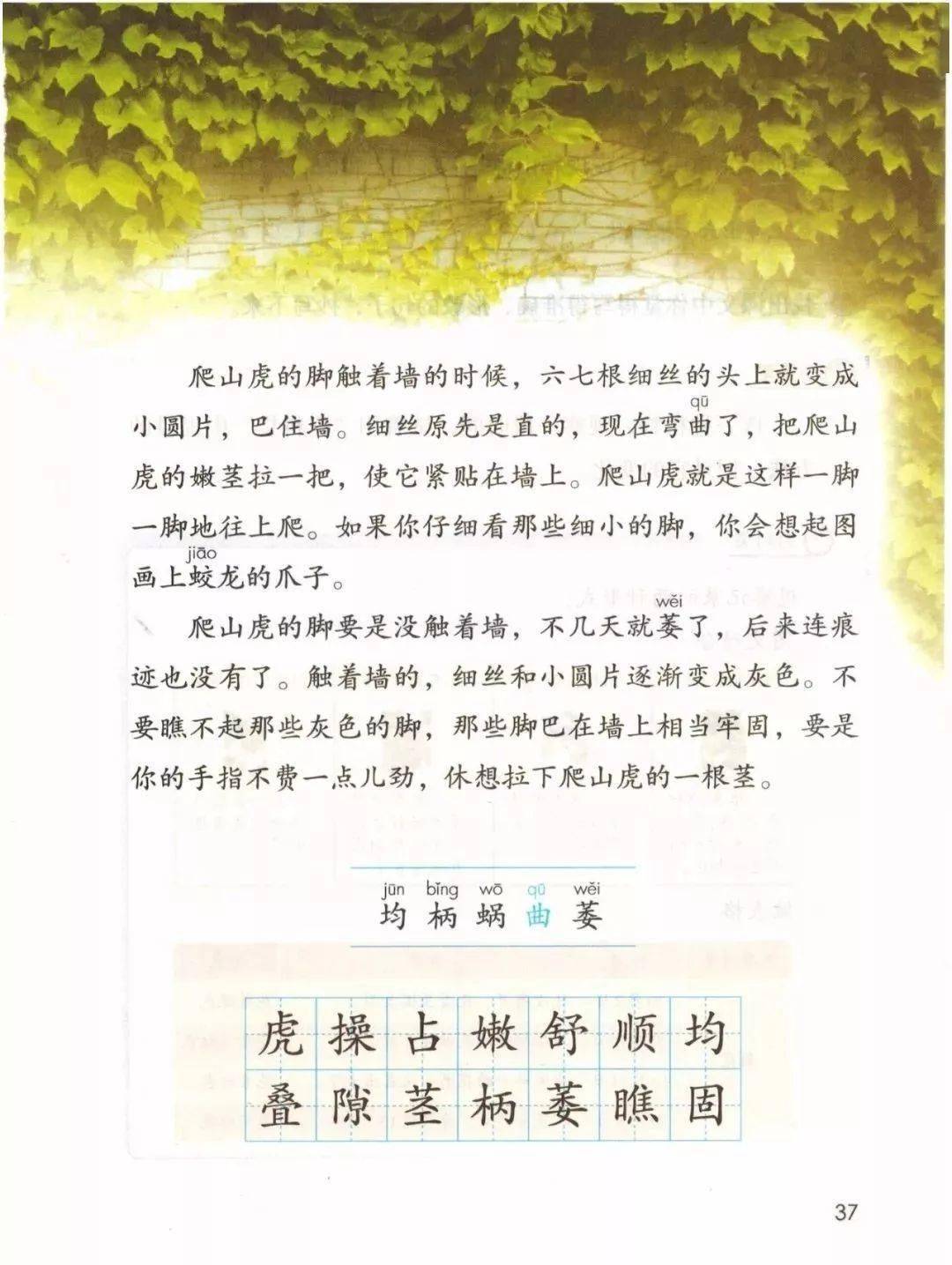 2020秋部编版四年级上册语文电子课本(高清版),给孩子
