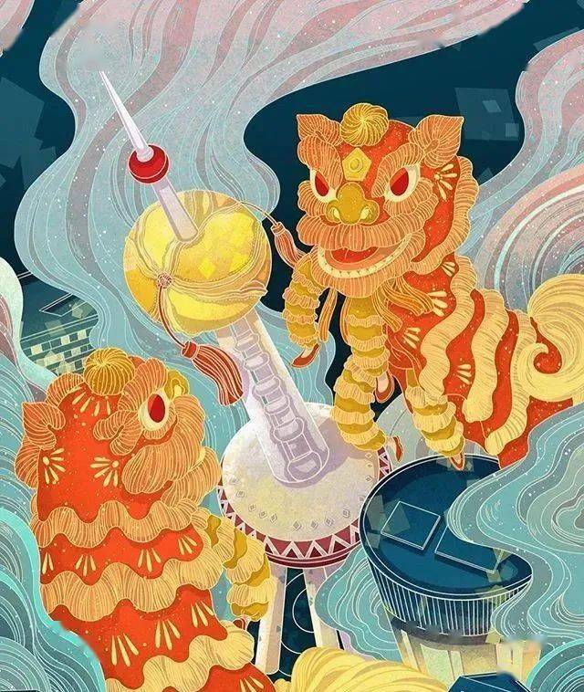 中国风插画,简直美翻天!