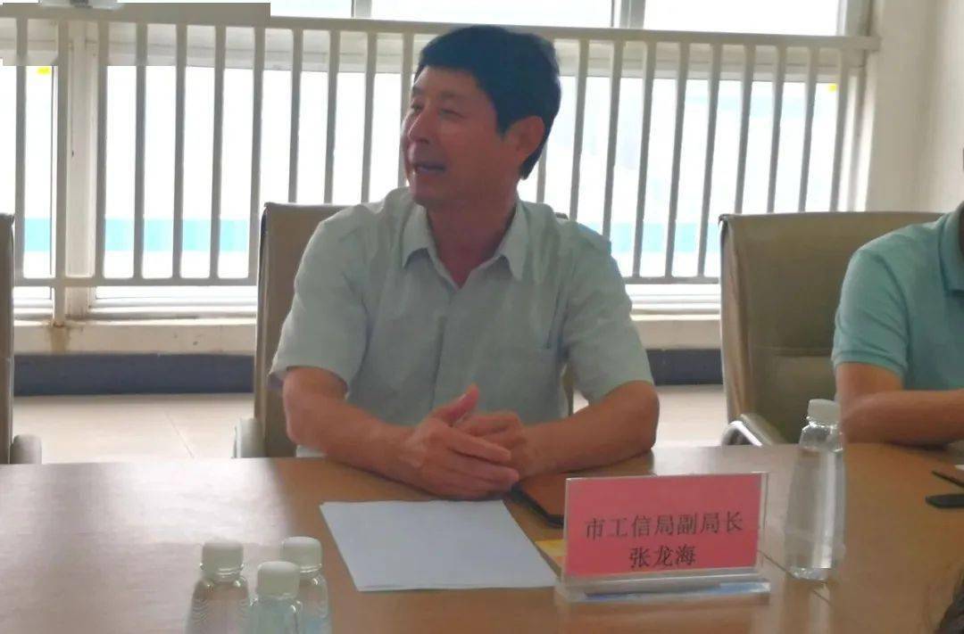 会上,濮阳市工信局副局长张龙海就我市公共服务平台现状进行总结,分析