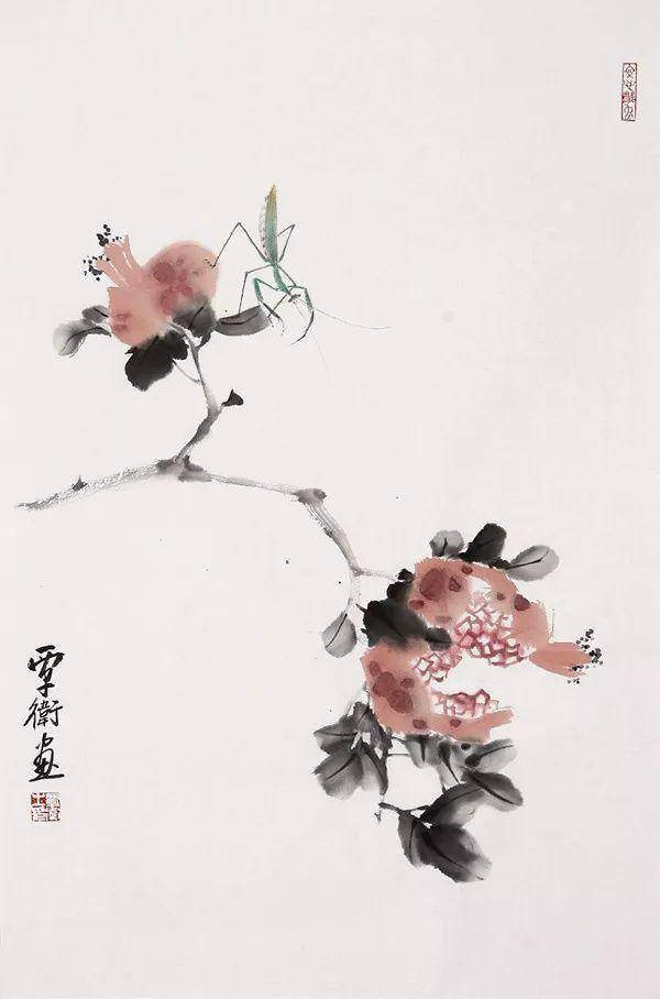 简约生动 覃卫 水墨画欣赏