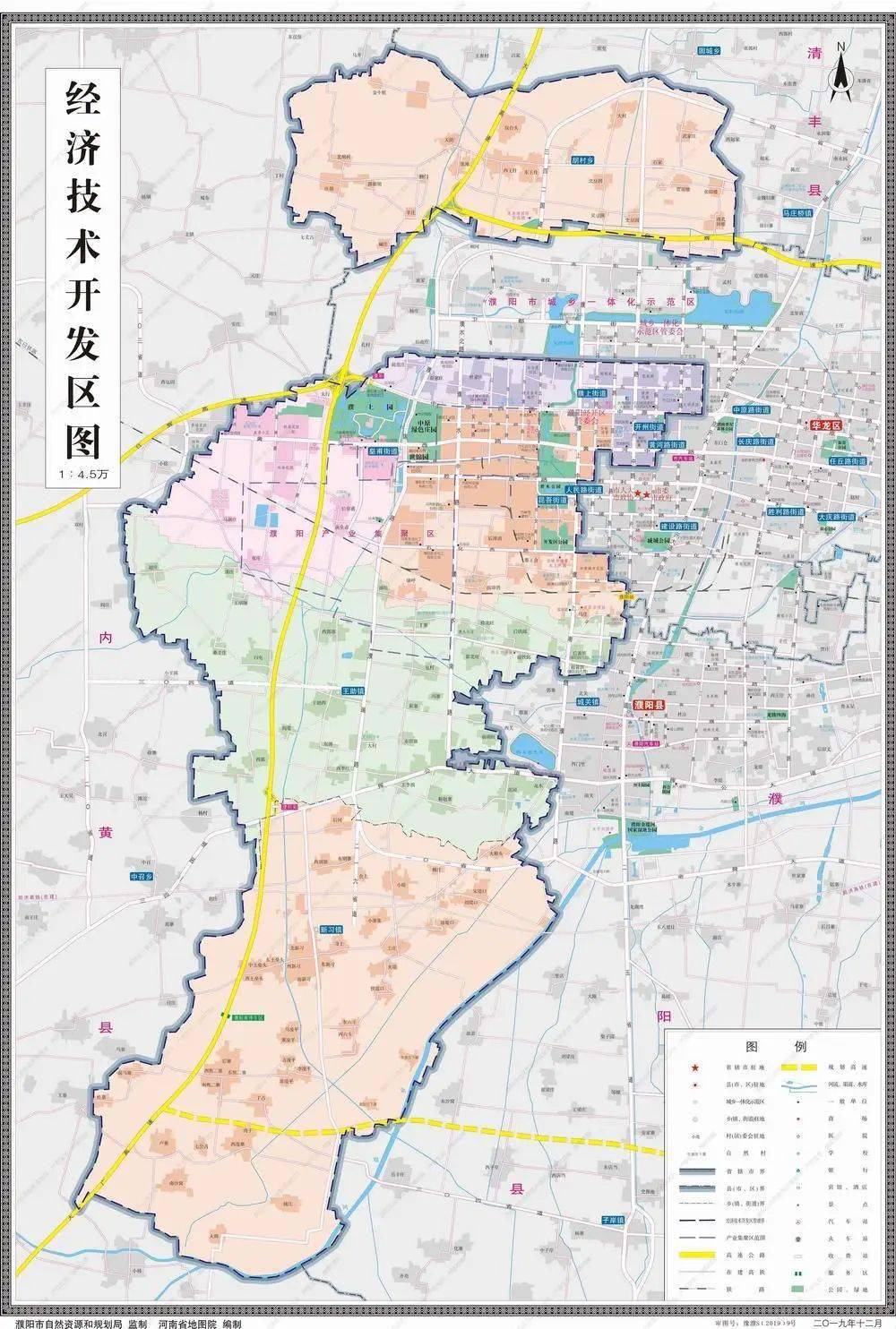 11幅最新版濮阳标准地图发布!台前人可免费下载!