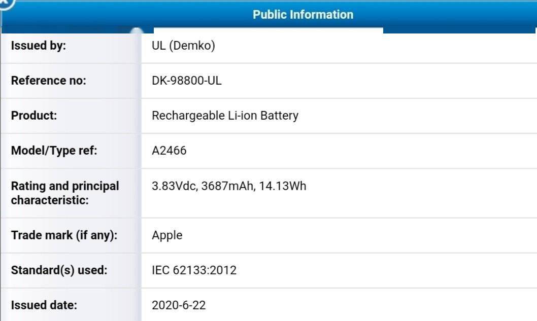 iPhone 12系列电池容量疑曝光：最大3697mAh