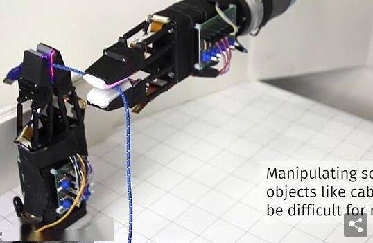 mit开发的机械臂能解开缠在一起的电线 未来叠