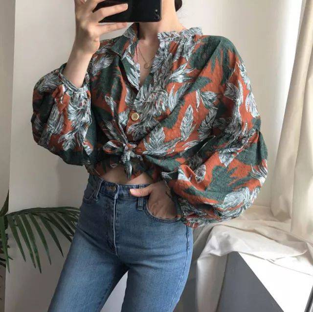 裙子|穿碎花又土又俗？学杨颖这样穿就很有仙气！