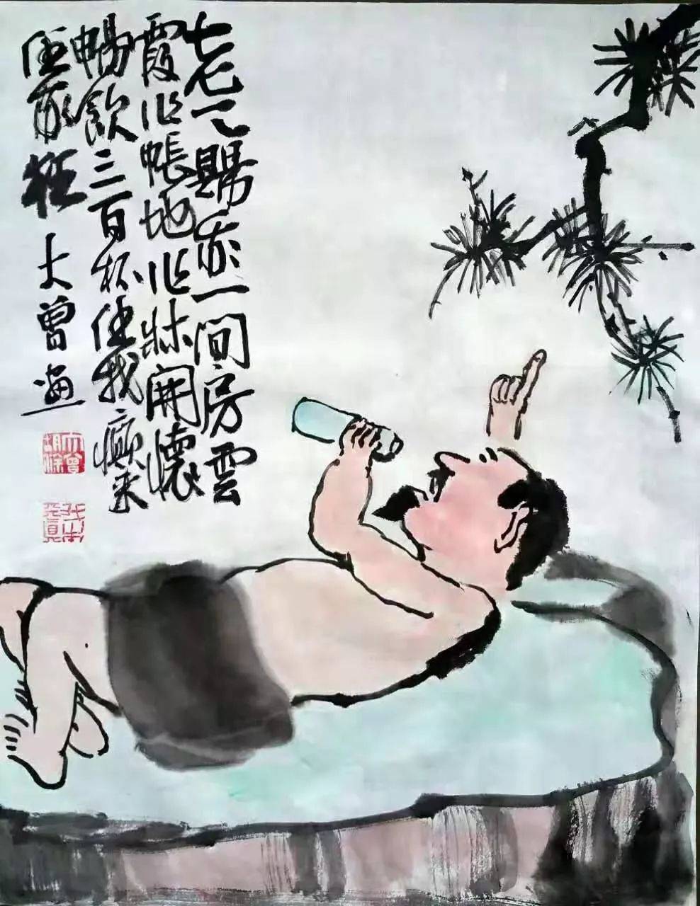 打油诗|24幅“夏季”漫画打油诗，太生动了，让人拍案叫绝！