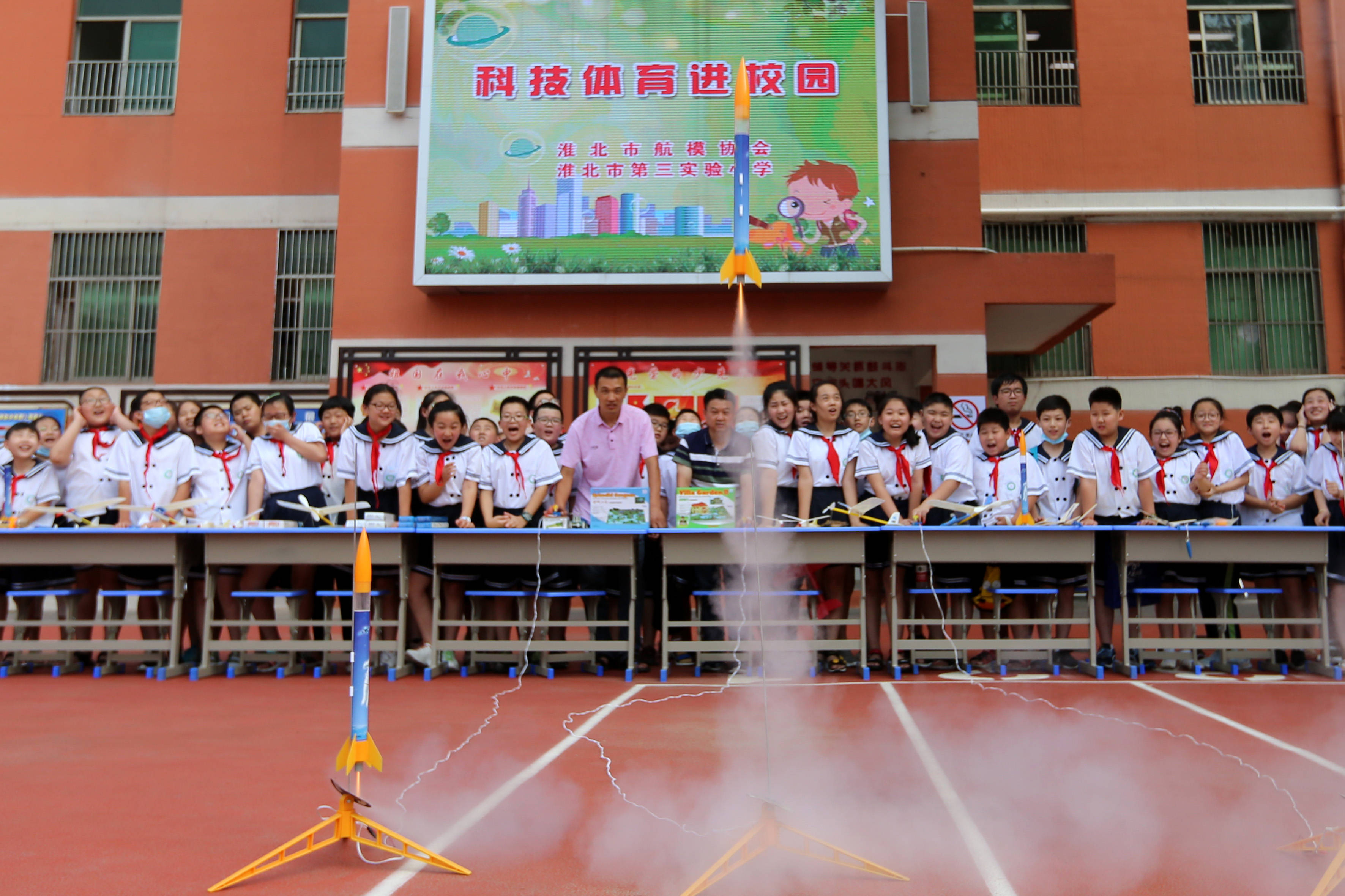 淮北|安徽淮北：航模进校园快乐度暑假