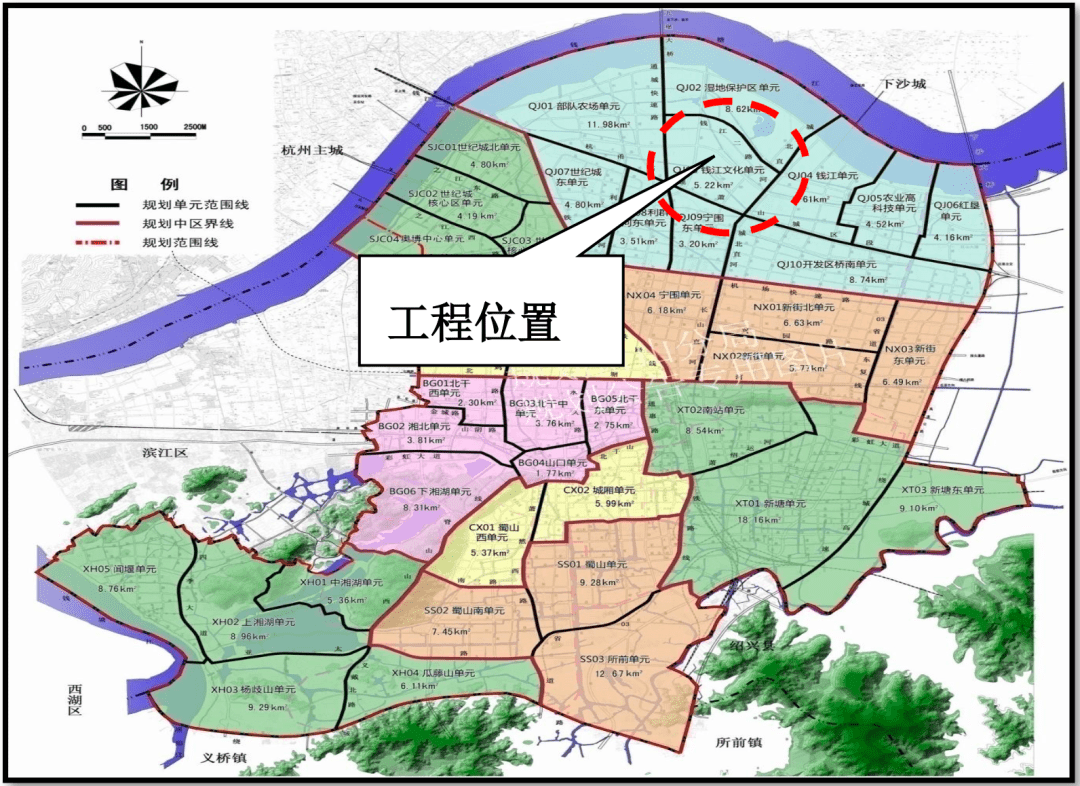 萧山科技城这条东西向城市主干道有新进展未来将西联滨江东达钱塘新区